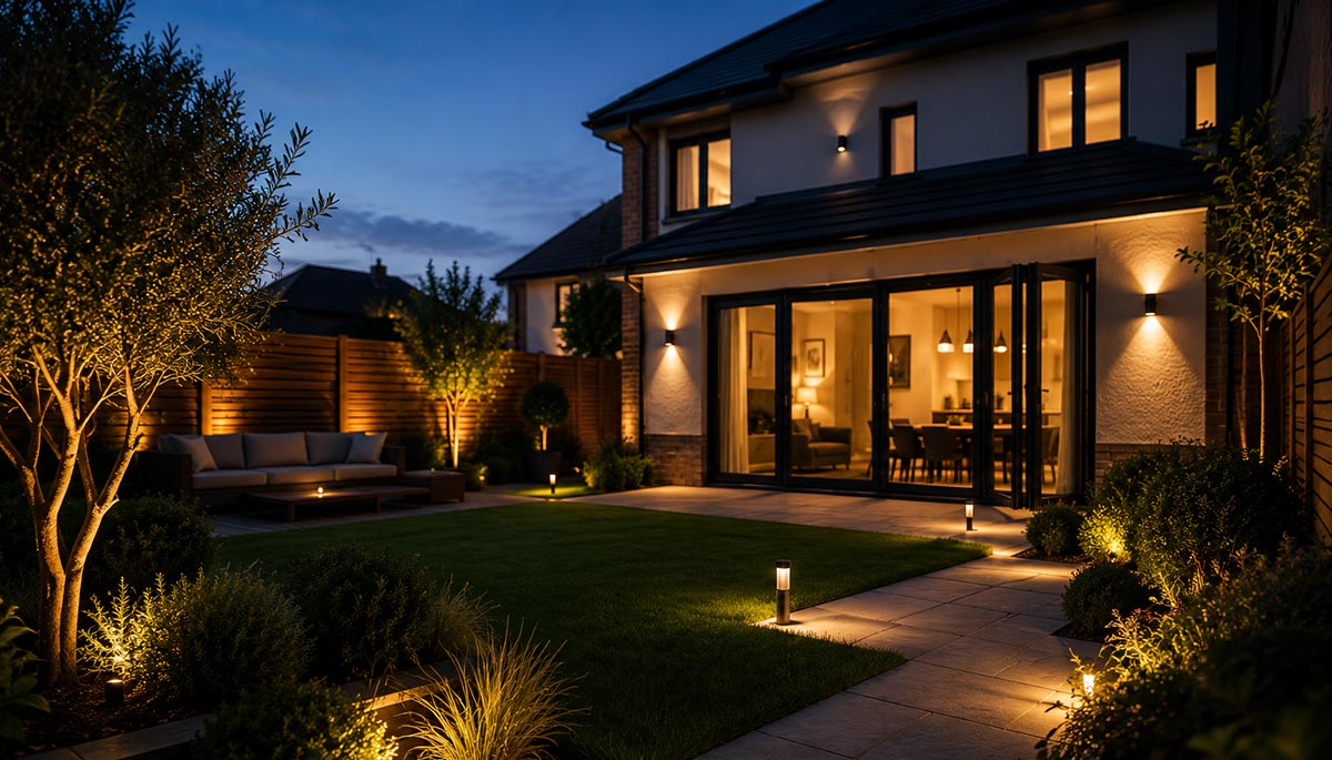 Outdoor and Garden Lighting Project in Leeds